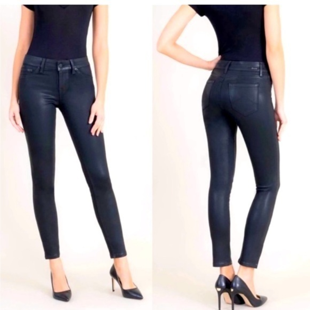 Level 99 Women’s Jeans Size 26P Faux Suede Skinny Jegging‎
